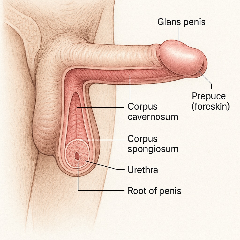 Illustration of the Penis